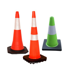 70cm New Style Traffic Cones PVC Material Roadway Orange Traffic Cones for Sale